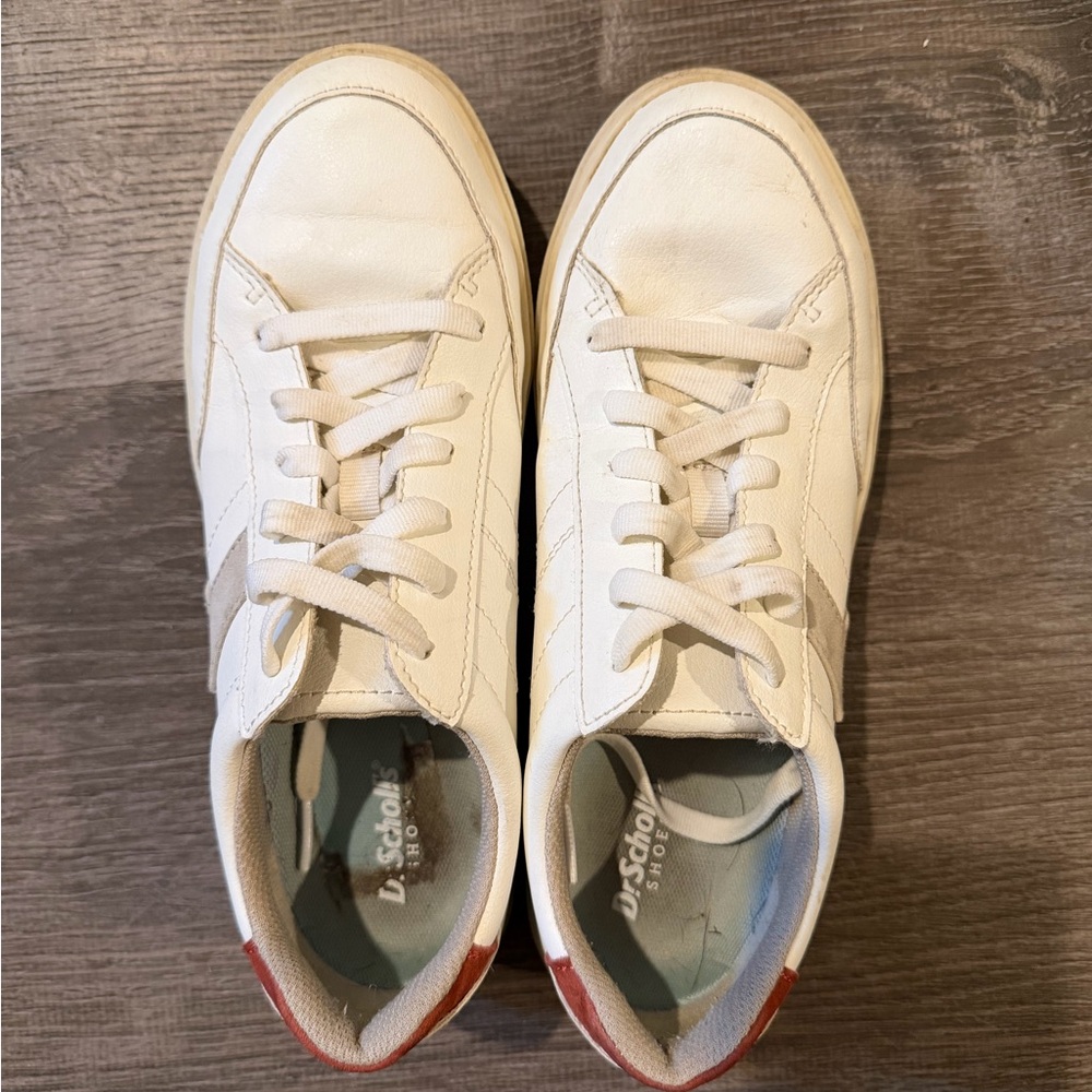 Dr. Scholl's Cream and Tan Sneakers - Picture 5 of 5